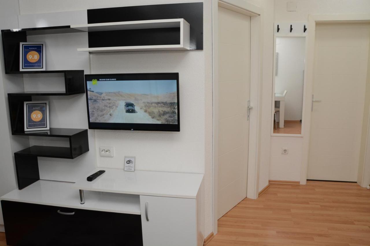 Central Deluxe Apartments Ohrid Bagian luar foto