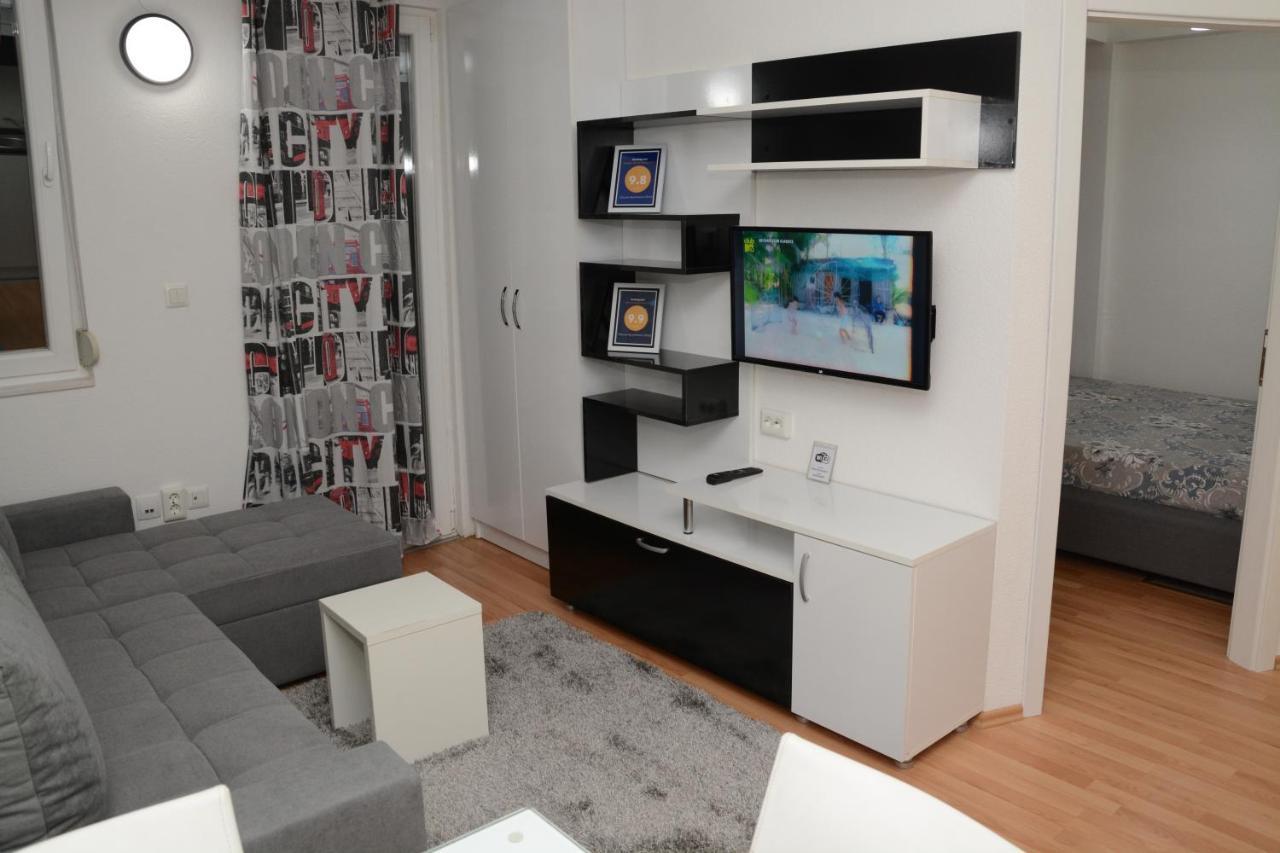Central Deluxe Apartments Ohrid Bagian luar foto