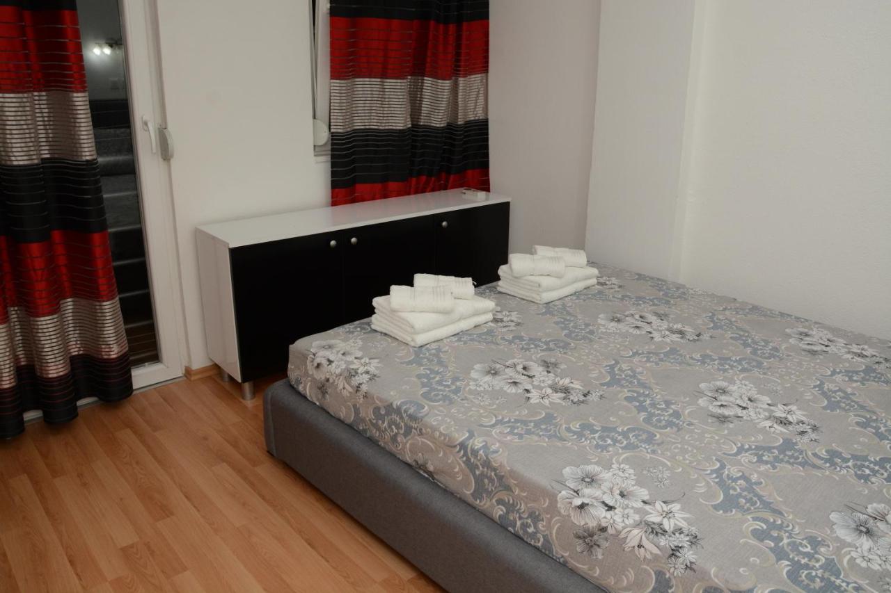 Central Deluxe Apartments Ohrid Bagian luar foto
